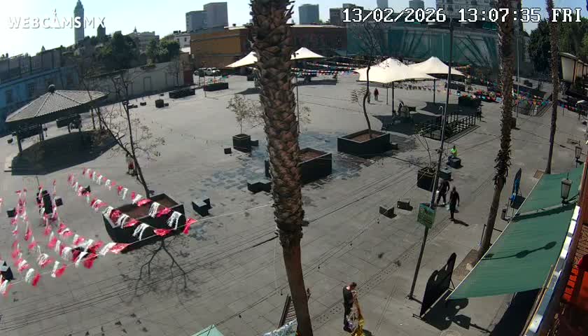 Plaza Garibaldi Square Live Cam - Cuauhtemoc, Ciudad de Mexico, Mexico
