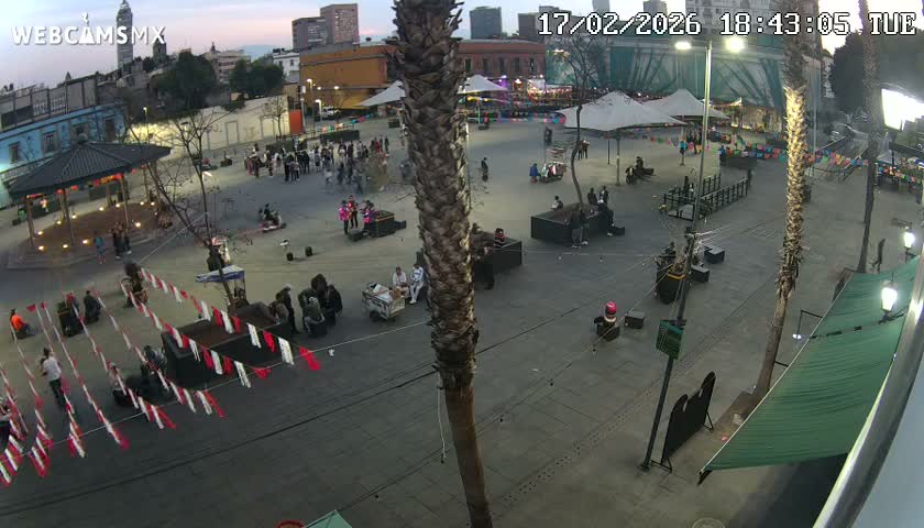 Plaza Garibaldi Square Live Cam - Cuauhtemoc, Ciudad de Mexico, Mexico