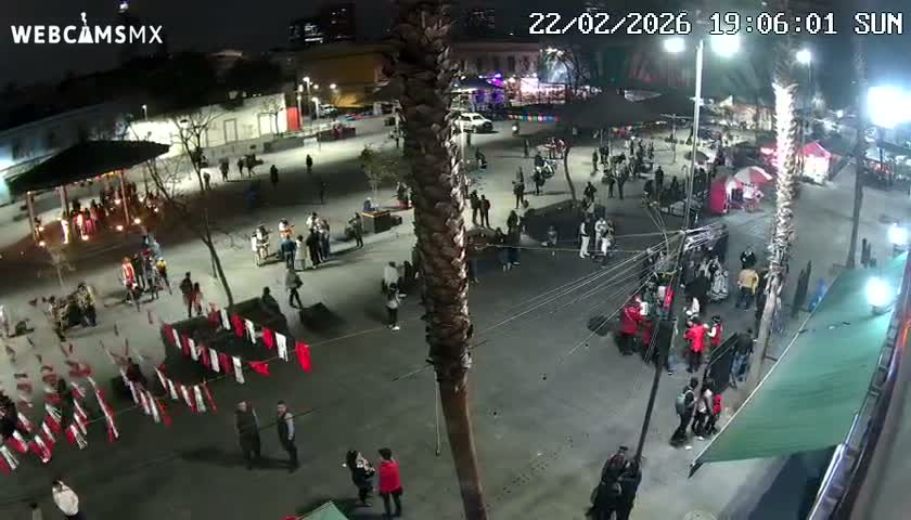 Plaza Garibaldi Square Live Cam - Cuauhtemoc, Ciudad de Mexico, Mexico