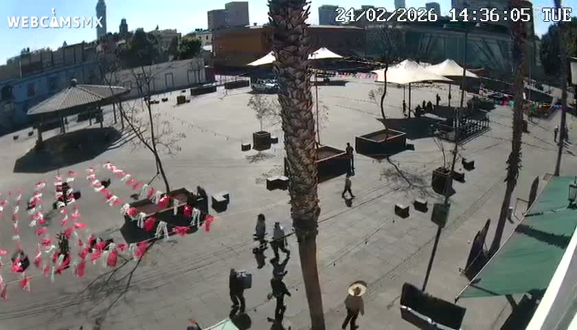 Plaza Garibaldi Square Live Cam - Cuauhtemoc, Ciudad de Mexico, Mexico