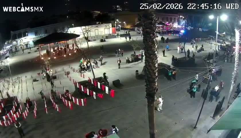 Plaza Garibaldi Square Live Cam - Cuauhtemoc, Ciudad de Mexico, Mexico