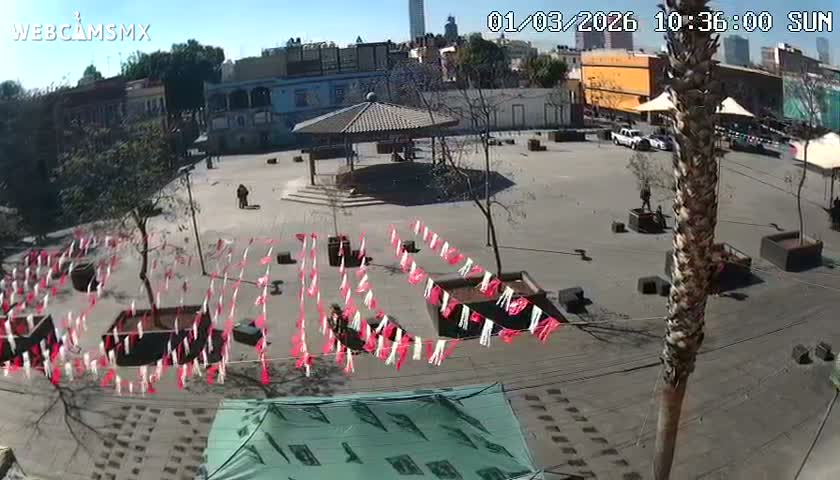 Plaza Garibaldi Square Live Cam - Cuauhtemoc, Ciudad de Mexico, Mexico