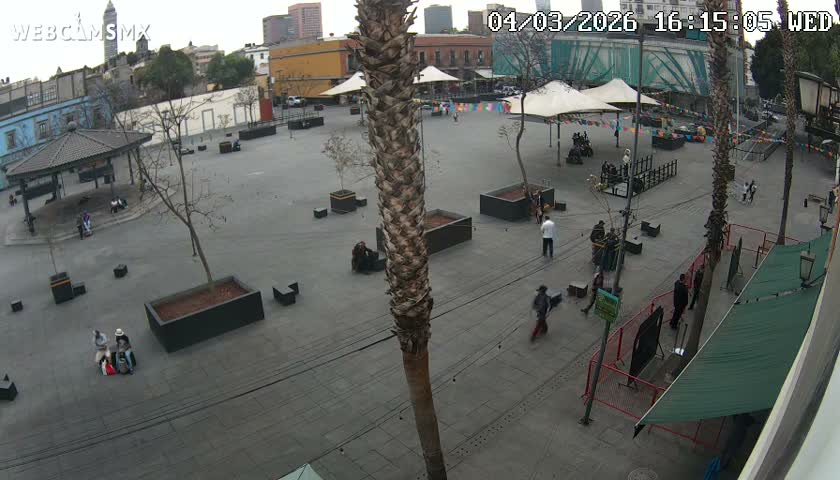 Plaza Garibaldi Square Live Cam - Cuauhtemoc, Ciudad de Mexico, Mexico