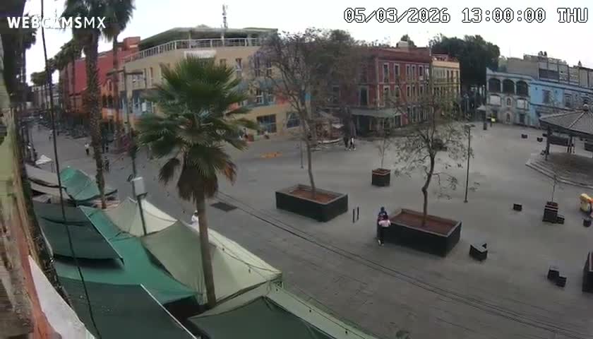 Plaza Garibaldi Square Live Cam - Cuauhtemoc, Ciudad de Mexico, Mexico