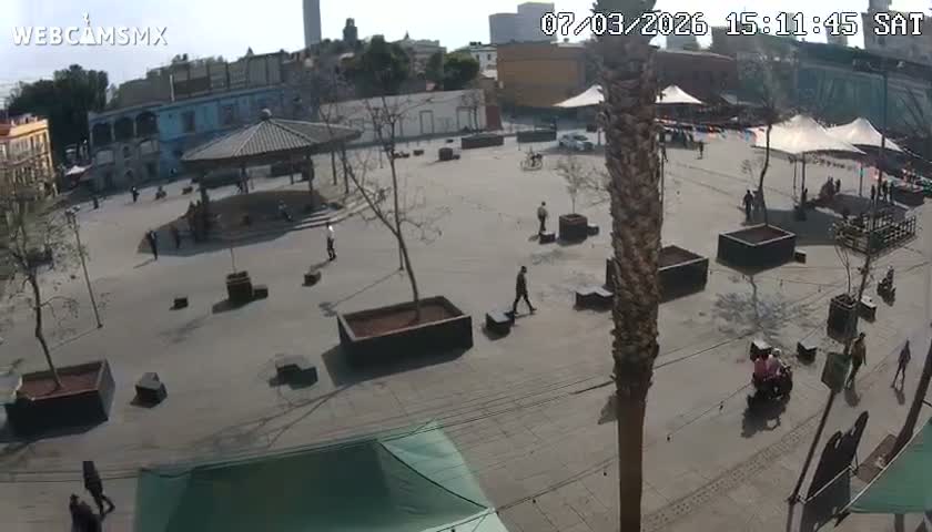 Plaza Garibaldi Square Live Cam - Cuauhtemoc, Ciudad de Mexico, Mexico