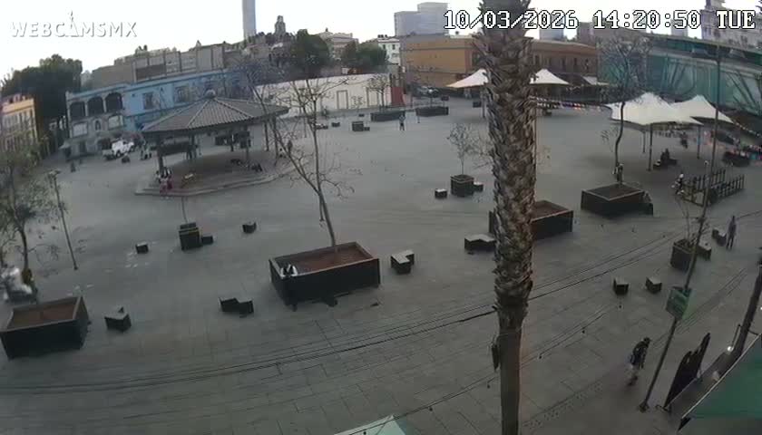 Plaza Garibaldi Square Live Cam - Cuauhtemoc, Ciudad de Mexico, Mexico