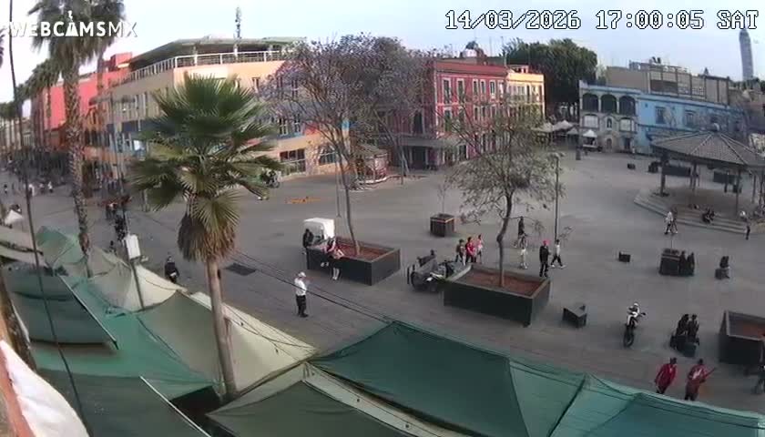Plaza Garibaldi Square Live Cam - Cuauhtemoc, Ciudad de Mexico, Mexico