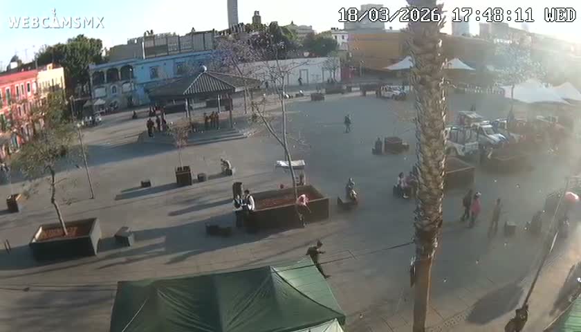 Plaza Garibaldi Square Live Cam - Cuauhtemoc, Ciudad de Mexico, Mexico