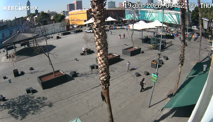 Plaza Garibaldi Square Live Cam - Cuauhtemoc, Ciudad de Mexico, Mexico