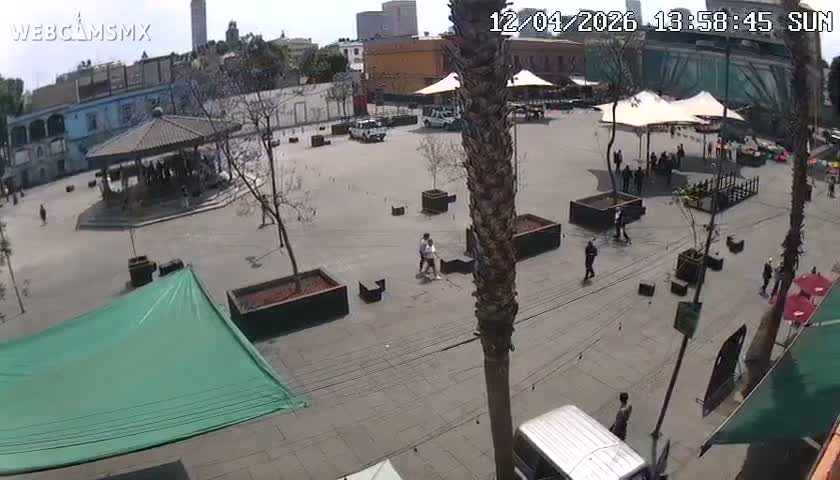 Plaza Garibaldi Square Live Cam - Cuauhtemoc, Ciudad de Mexico, Mexico