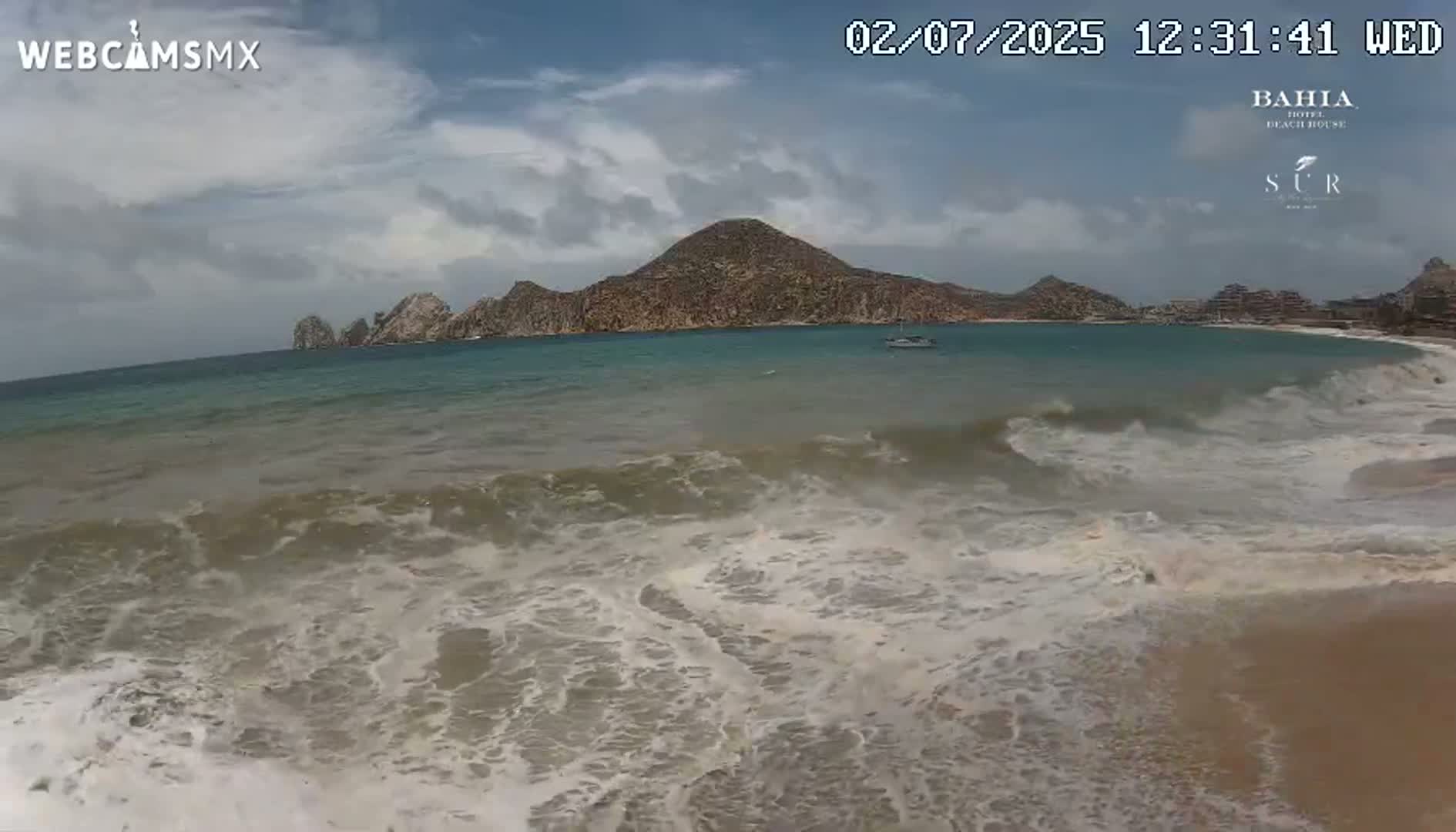 Cabo San Lucas, Playa El Medano Beach Live Cam - Los Cabos, Baja California Sur, Mexico