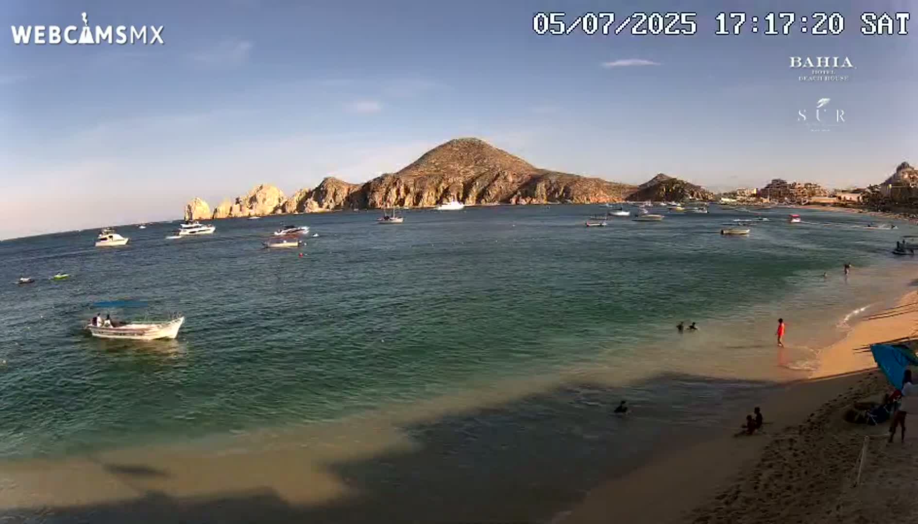 Cabo San Lucas, Playa El Medano Beach Live Cam - Los Cabos, Baja California Sur, Mexico