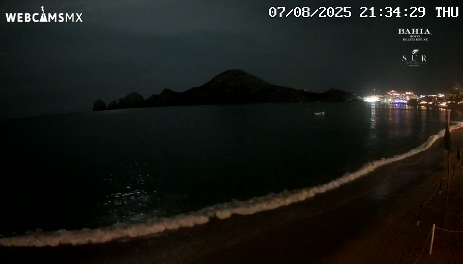 Cabo San Lucas, Playa El Medano Beach Live Cam - Los Cabos, Baja California Sur, Mexico
