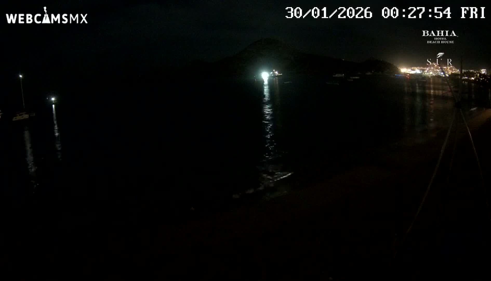 Cabo San Lucas, Playa El Medano Beach towards South View Live Cam - El Medano Ejidal, Los Cabos, Baja California Sur, Mexico