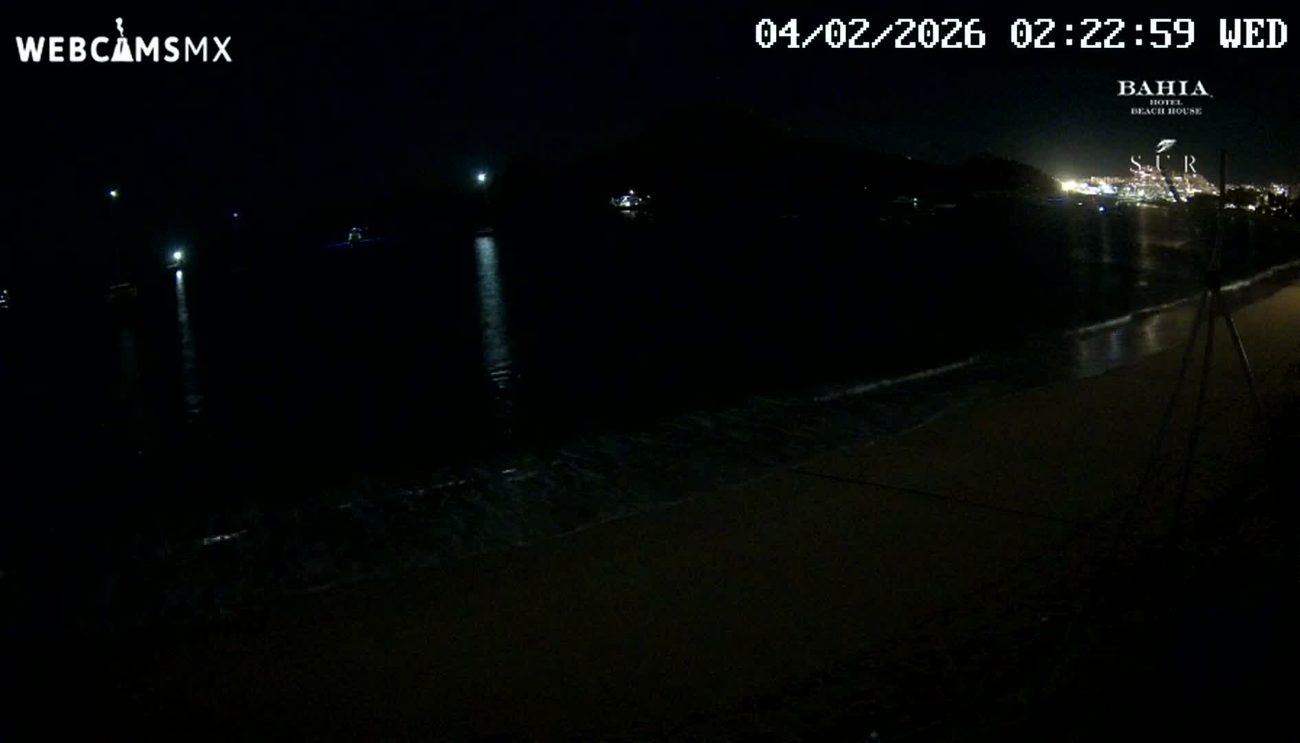 Cabo San Lucas, Playa El Medano Beach towards South View Live Cam - El Medano Ejidal, Los Cabos, Baja California Sur, Mexico