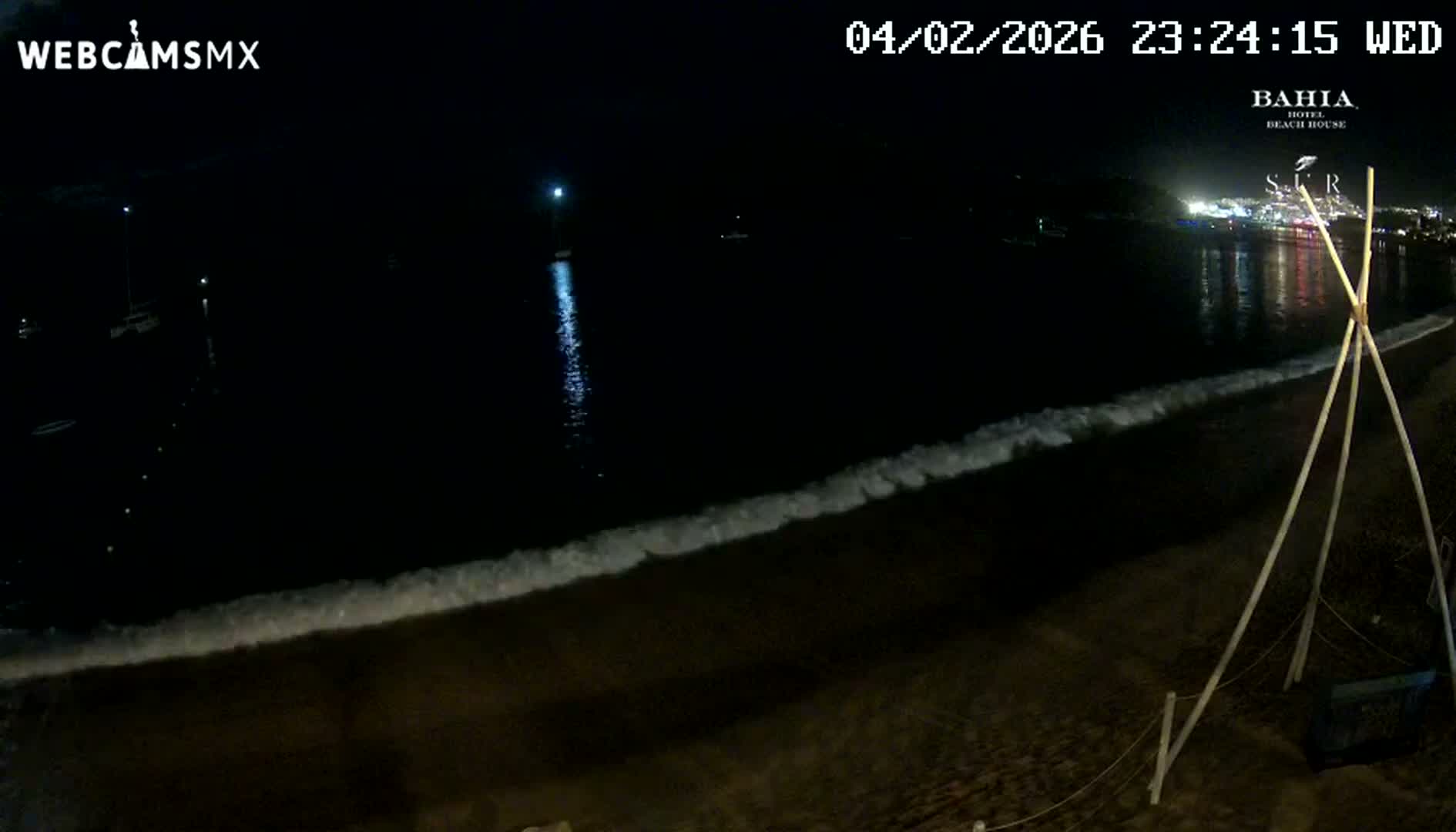 Cabo San Lucas, Playa El Medano Beach towards South View Live Cam - El Medano Ejidal, Los Cabos, Baja California Sur, Mexico