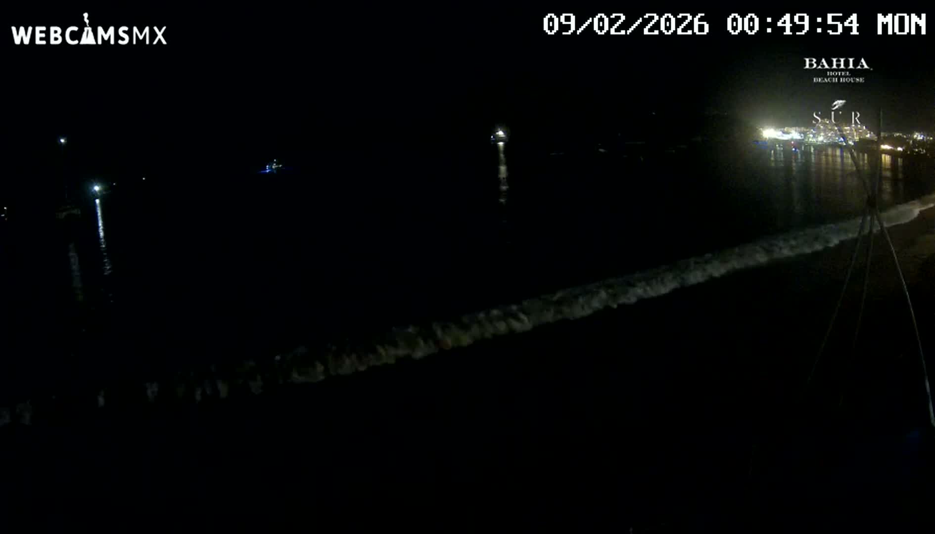 Cabo San Lucas, Playa El Medano Beach towards South View Live Cam - El Medano Ejidal, Los Cabos, Baja California Sur, Mexico