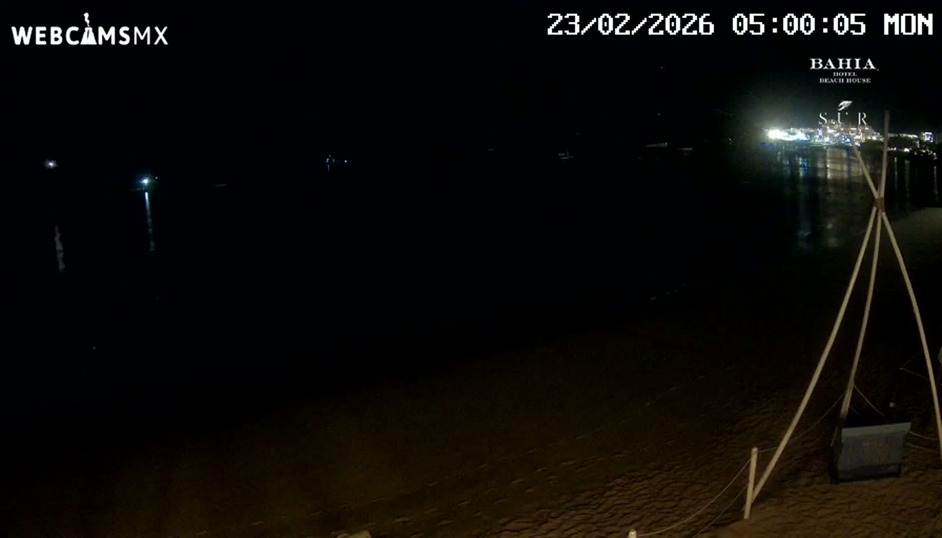 Cabo San Lucas, Playa El Medano Beach towards South View Live Cam - El Medano Ejidal, Los Cabos, Baja California Sur, Mexico