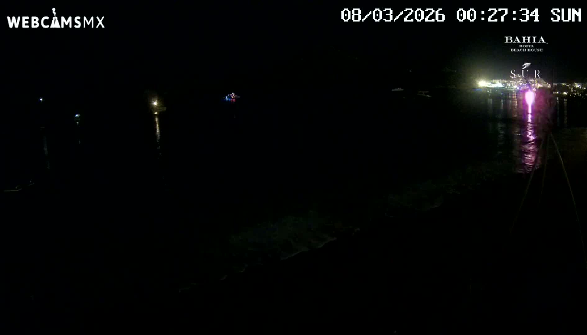 Cabo San Lucas, Playa El Medano Beach towards South View Live Cam - El Medano Ejidal, Los Cabos, Baja California Sur, Mexico