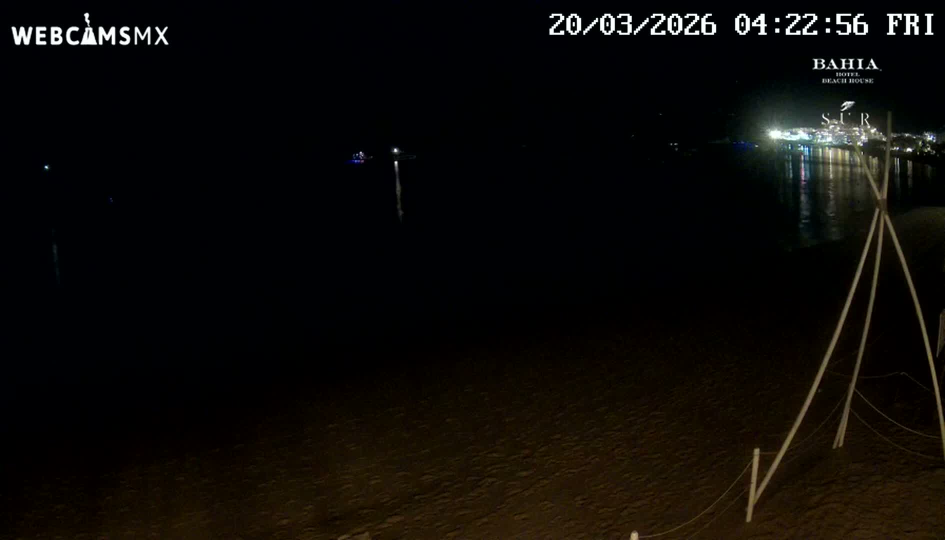 Cabo San Lucas, Playa El Medano Beach towards South View Live Cam - El Medano Ejidal, Los Cabos, Baja California Sur, Mexico