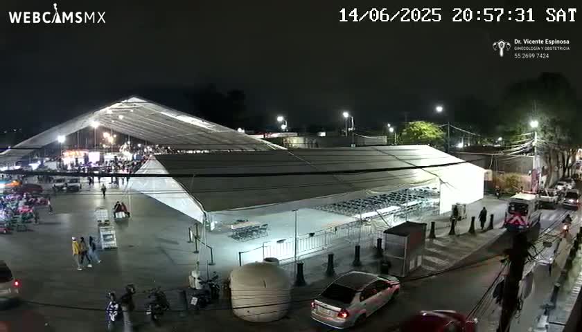 Iztapalapa, Plaza Cuitlahuac Square Live Cam - Iztapalapa, Ciudad de Mexico, Mexico