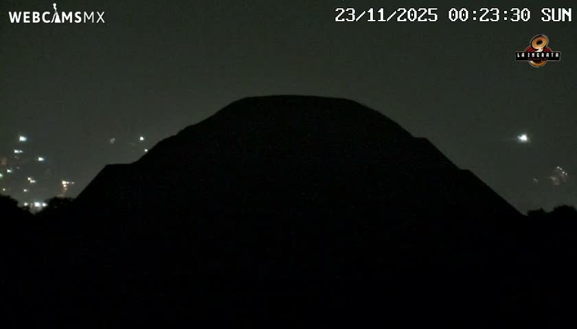 Pyramid of the Sun- Pirámide del Sol, Teotihuacán Pyramids Live Cam - Teotihuacan, Estado de Mexico, Mexico