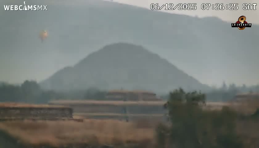 Pyramid of the Sun- Pirámide del Sol, Teotihuacán Pyramids Live Cam - Teotihuacan, Estado de Mexico, Mexico