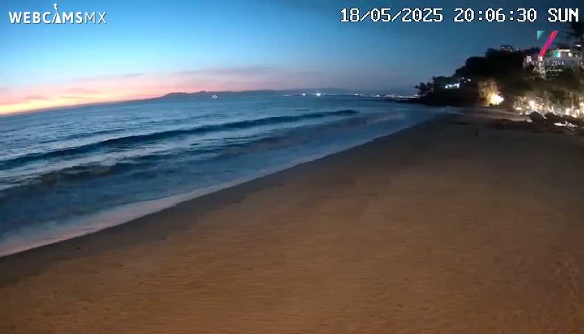 Hyatt Ziva, Playa Les Escates Beach Live Cam - Puerto Vallarta, Jalisco, Mexico