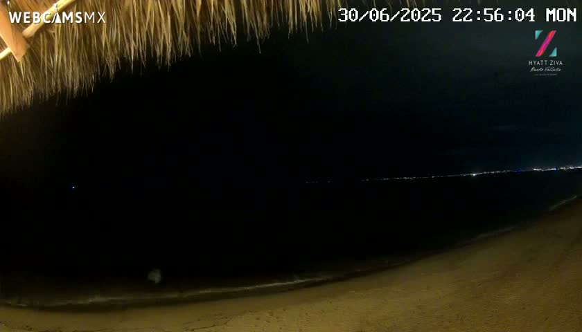Hyatt Ziva, Playa Les Escates Beach Live Cam - Puerto Vallarta, Jalisco, Mexico