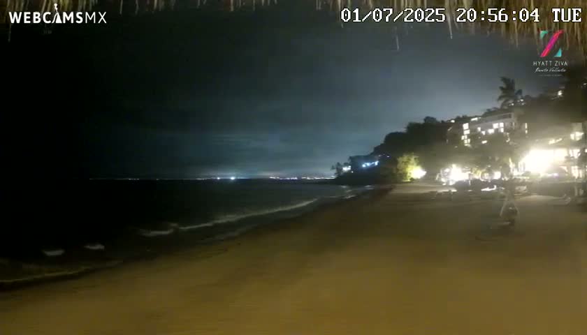 Hyatt Ziva, Playa Les Escates Beach Live Cam - Puerto Vallarta, Jalisco, Mexico