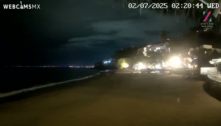 Hyatt Ziva, Playa Les Escates Beach Live Cam - Puerto Vallarta, Jalisco, Mexico