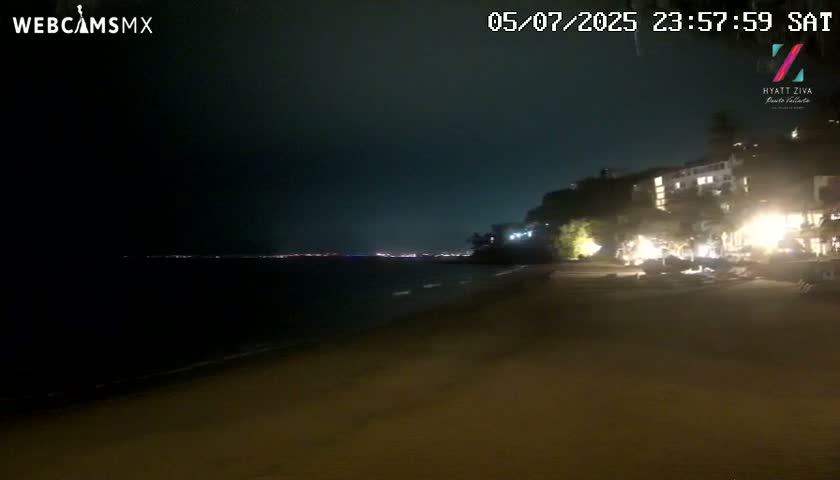 Hyatt Ziva, Playa Les Escates Beach Live Cam - Puerto Vallarta, Jalisco, Mexico