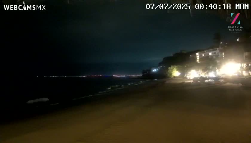 Hyatt Ziva, Playa Les Escates Beach Live Cam - Puerto Vallarta, Jalisco, Mexico