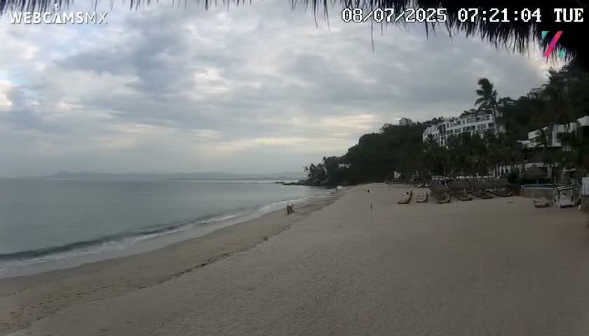 Hyatt Ziva, Playa Les Escates Beach Live Cam - Puerto Vallarta, Jalisco, Mexico