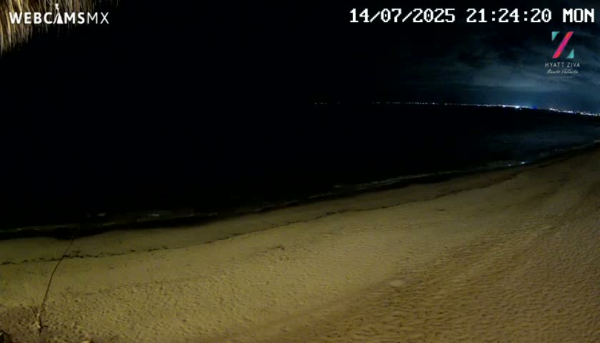 Hyatt Ziva, Playa Les Escates Beach Live Cam - Puerto Vallarta, Jalisco, Mexico