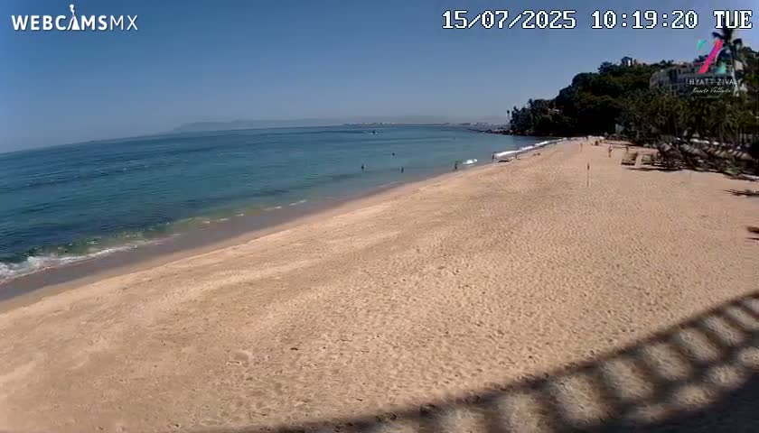 Hyatt Ziva, Playa Les Escates Beach Live Cam - Puerto Vallarta, Jalisco, Mexico
