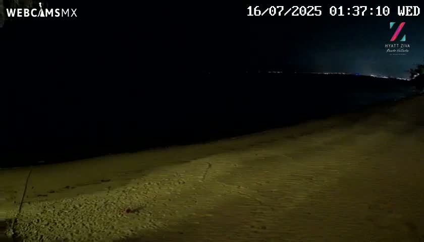 Hyatt Ziva, Playa Les Escates Beach Live Cam - Puerto Vallarta, Jalisco, Mexico