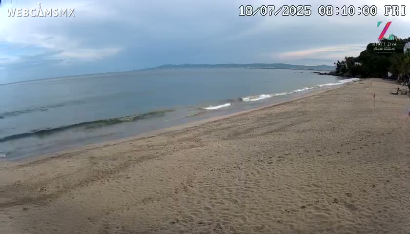Hyatt Ziva, Playa Les Escates Beach Live Cam - Puerto Vallarta, Jalisco, Mexico