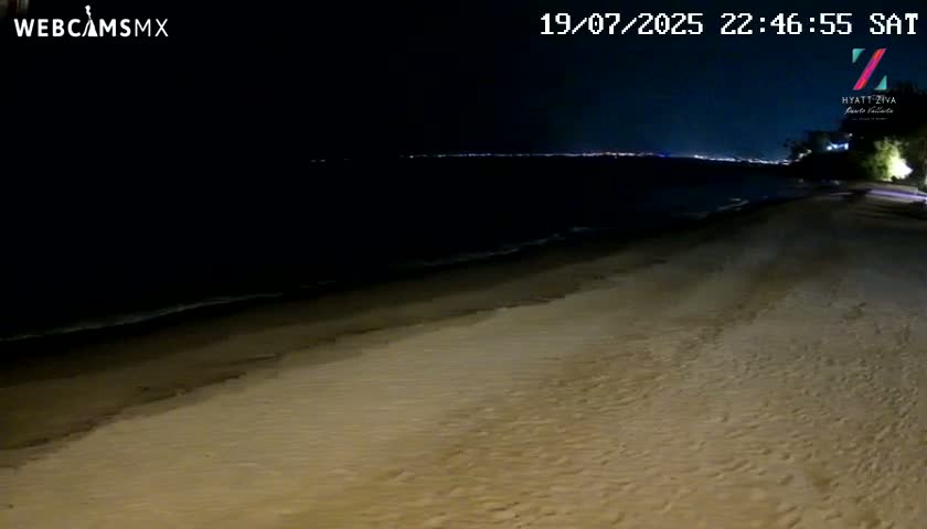 Hyatt Ziva, Playa Les Escates Beach Live Cam - Puerto Vallarta, Jalisco, Mexico