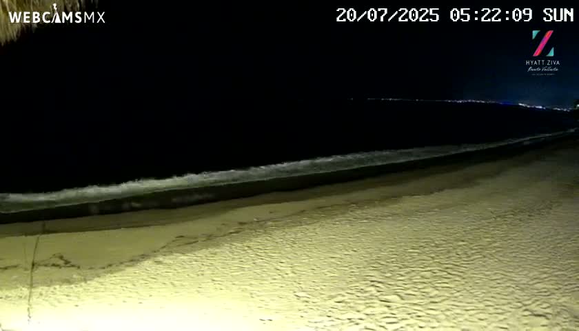 Hyatt Ziva, Playa Les Escates Beach Live Cam - Puerto Vallarta, Jalisco, Mexico