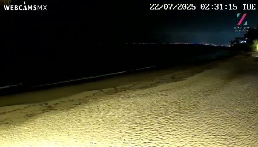 Hyatt Ziva, Playa Les Escates Beach Live Cam - Puerto Vallarta, Jalisco, Mexico