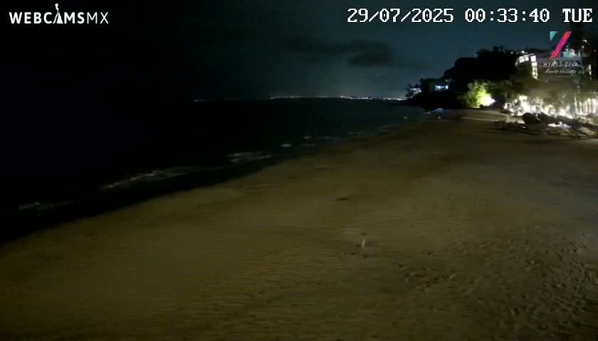 Hyatt Ziva, Playa Les Escates Beach Live Cam - Puerto Vallarta, Jalisco, Mexico