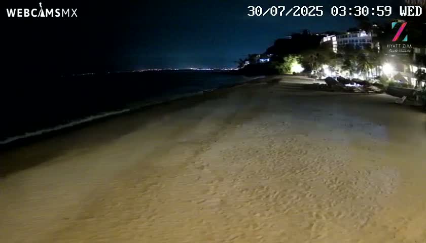Hyatt Ziva, Playa Les Escates Beach Live Cam - Puerto Vallarta, Jalisco, Mexico