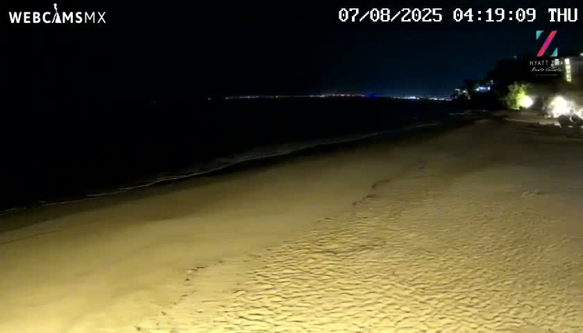 Hyatt Ziva, Playa Les Escates Beach Live Cam - Puerto Vallarta, Jalisco, Mexico