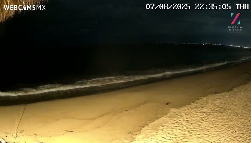 Hyatt Ziva, Playa Les Escates Beach Live Cam - Puerto Vallarta, Jalisco, Mexico