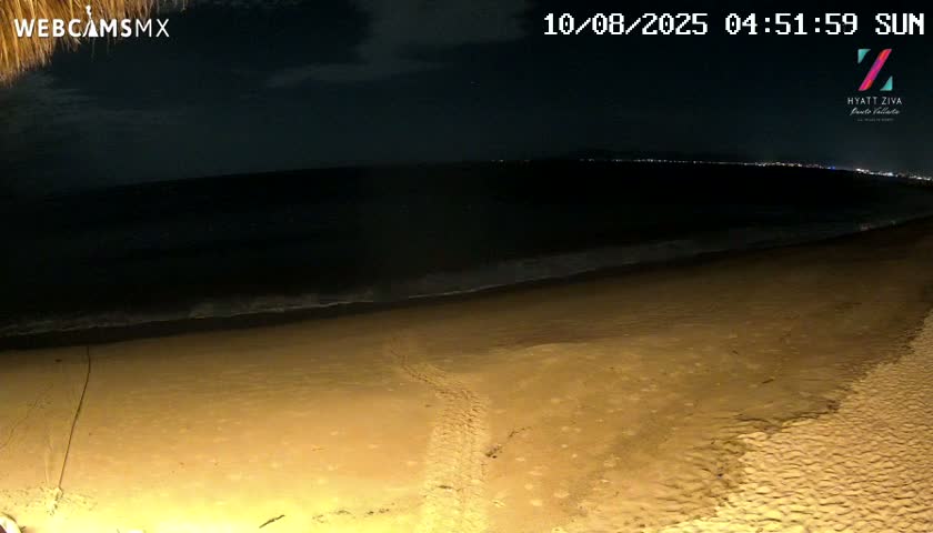 Hyatt Ziva, Playa Les Escates Beach Live Cam - Puerto Vallarta, Jalisco, Mexico