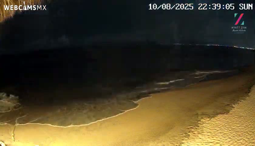 Hyatt Ziva, Playa Les Escates Beach Live Cam - Puerto Vallarta, Jalisco, Mexico