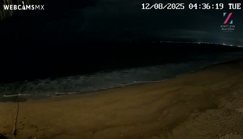 Hyatt Ziva, Playa Les Escates Beach Live Cam - Puerto Vallarta, Jalisco, Mexico