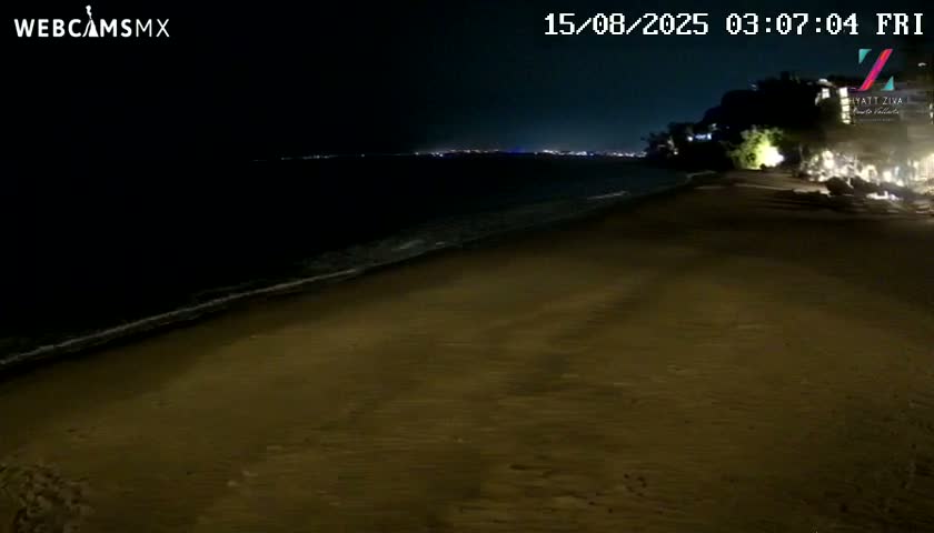 Hyatt Ziva, Playa Les Escates Beach Live Cam - Puerto Vallarta, Jalisco, Mexico