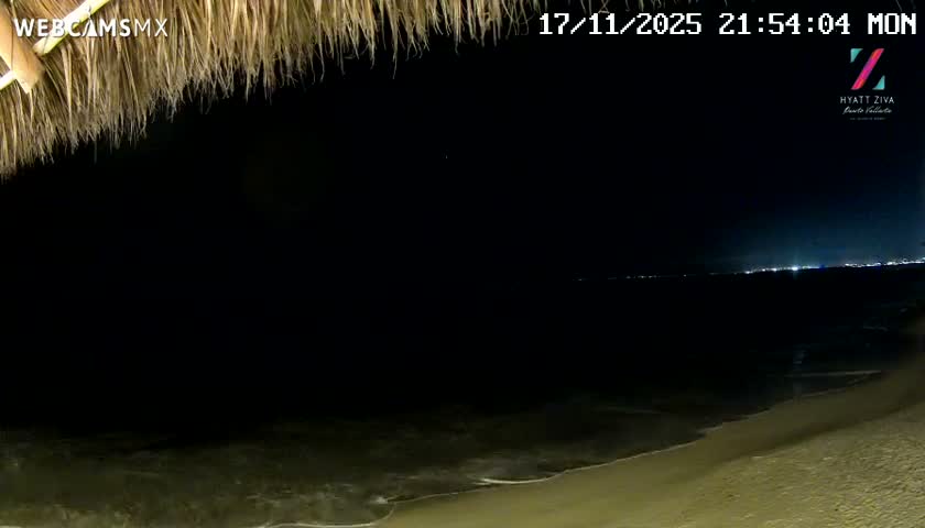 Hyatt Ziva, Playa Les Escates Beach Live Cam - Puerto Vallarta, Jalisco, Mexico